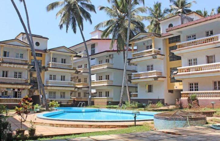 Contemporary Studio Apartment In Calangute, Goa ภายนอก รูปภาพ